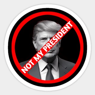 anti-trump Sticker